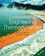 Télécharger cet ebook : Fundamentals of Engineering Thermodynamics, SI Version