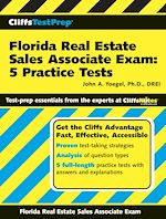 Télécharger cet ebook : CliffsTestPrep® Florida Real Estate Sales Associate Exam: 5 Practice Tests