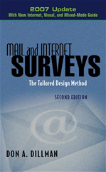 Télécharger cet ebook : Mail and Internet Surveys: The Tailored Design Method ? 2007 Update with New Internet, Visual, and Mixed-Mode Guide