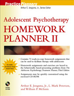 Télécharger cet ebook : Adolescent Psychotherapy Homework Planner II