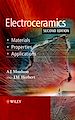 Téléchargez le livre numérique:  Electroceramics: Materials, Properties, Applications