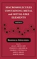 Téléchargez le livre numérique:  Macromolecules Containing Metal and Metal-Like Elements