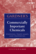 Télécharger cet ebook : Gardner's Commercially Important Chemicals: Synonyms, Trade Names, and Properties