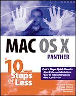 Télécharger cet ebook : Mac OS® X Panther<small>TM</small> in 10 Simple Steps or Less
