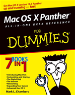 Télécharger cet ebook : Mac OS® X Panther<small>TM</small> All-in-One Desk Reference for Dummies®