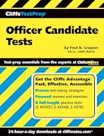 Téléchargez le livre numérique:  CliffsTestPrep® Officer Candidate Tests