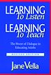 Téléchargez le livre numérique:  Learning to Listen, Learning to Teach: The Power of Dialogue in Educating Adults