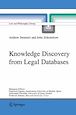 Télécharger le livre : Knowledge Discovery from Legal Databases