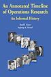 Téléchargez le livre numérique:  An Annotated Timeline of Operations Research: An Informal History