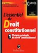 Téléchargez le livre numérique:  L'essentiel du Droit constitutionnel : Tome 1, Théorie générale du droit constitutionnel