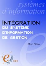 Télécharger cet ebook : Intégration du système d'information de gestion