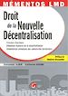 Téléchargez le livre numérique:  Mémentos LMD. Droit de la nouvelle décentralisation