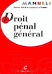 Téléchargez le livre numérique:  Manuels. Droit pénal général