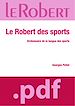 Téléchargez le livre numérique:  Le Robert des sports