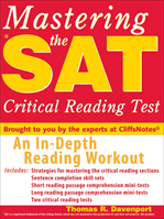 Téléchargez le livre numérique:  Mastering the SAT Critical Reading Test 