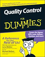 Téléchargez le livre numérique:  Quality Control for Dummies®
