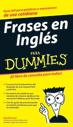 Téléchargez le livre numérique:  Frases en Inglés Para Dummies®