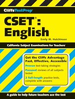 Télécharger cet ebook : CliffsTestPrep® CSET: English