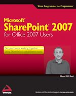 Télécharger cet ebook : Microsoft<sup>®</sup> SharePoint<sup>®</sup> 2007 for Office 2007 Users