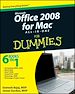 Téléchargez le livre numérique:  Office 2008 for Mac All-in-One For Dummies<sup>®</sup>
