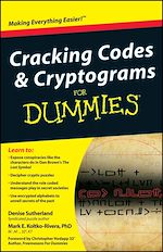 Téléchargez le livre numérique:  Cracking Codes & Cryptograms For Dummies 