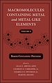 Téléchargez le livre numérique:  Macromolecules Containing Metal and Metal-Like Elements