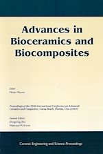 Téléchargez le livre numérique:  Advances in Bioceramics and Biocomposites