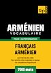 Téléchargez le livre numérique:  Vocabulaire Français-Arménien pour l'autoformation - 7000 mots