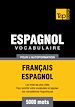 Téléchargez le livre numérique:  Vocabulaire Français-Espagnol pour l'autoformation - 5000 mots