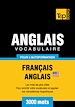 Téléchargez le livre numérique:  Vocabulaire Français-Anglais-US pour l'autoformation - 3000 mots