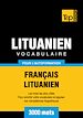 Téléchargez le livre numérique:  Vocabulaire Français-Lituanien pour l'autoformation - 3000 mots