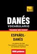 Téléchargez le livre numérique:  Vocabulario español-danés - 9000 palabras más usadas