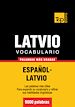 Téléchargez le livre numérique:  Vocabulario español-latvio - 9000 palabras más usadas