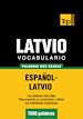 Téléchargez le livre numérique:  Vocabulario español-latvio - 7000 palabras más usadas