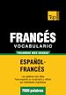 Téléchargez le livre numérique:  Vocabulario español-francés - 7000 palabras más usadas