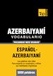 Téléchargez le livre numérique:  Vocabulario español-azerbaiyaní - 5000 palabras más usadas