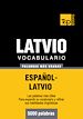 Téléchargez le livre numérique:  Vocabulario español-latvio - 5000 palabras más usadas