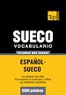 Téléchargez le livre numérique:  Vocabulario español-sueco - 5000 palabras más usadas