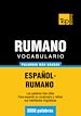 Téléchargez le livre numérique:  Vocabulario español-rumano - 3000 palabras más usadas