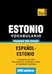 Téléchargez le livre numérique:  Vocabulario español-estonio - 3000 palabras más usadas