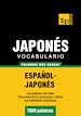 Téléchargez le livre numérique:  Vocabulario español-japonés - 7000 palabras más usadas