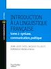 Téléchargez le livre numérique:  Introduction à la linguistique Tome 2 : syntaxe, communication, poétique