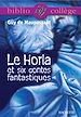 Téléchargez le livre numérique:  Bibliocollège - Le Horla et six contes fantastiques, Guy de Maupassant
