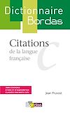 Télécharger cet ebook : Dictionnaire des citations de la langue française