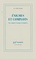 Téléchargez le livre numérique:  Énigmes et complots