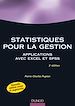 Téléchargez le livre numérique:  Statistiques pour la gestion - 2ème édition - Applications avec excel et SPSS