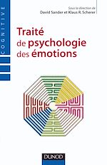 Trait� de psychologie des �motions de David Sander Klaus Scherer