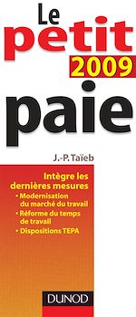 Le petit paie 2009 de Jean-Pierre Ta�eb