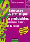 Exercices de statistique et probabilit�s