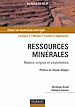 Téléchargez le livre numérique:  Ressources minérales
